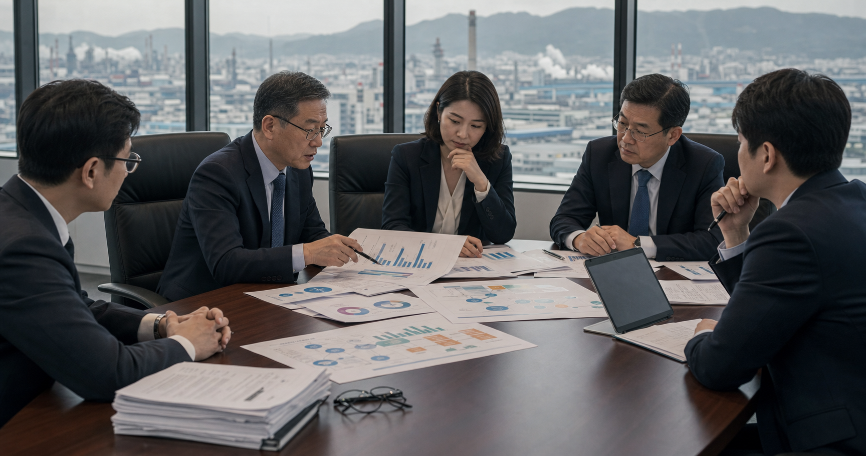 기업 투자 인센티브와 배당 세제 지원의 효과를 검토하는 회의 이미지